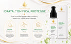 Siero Viso con Microsfere Verdi Illuminanti, Acido Ialuronico, Peptidi e Ceramide NP - Trattamento Viso Anti-Età e Antiossidante con Vitamina E - Idratazione Profonda ed Elasticizzante