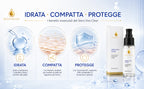 Siero Viso Rimpolpante con Acido Ialuronico Puro, Peptidi e Ceramidi NP - Trattamento Anti-Età Idratante Profondo per Viso e Decollo - Effetto Tonicizzante