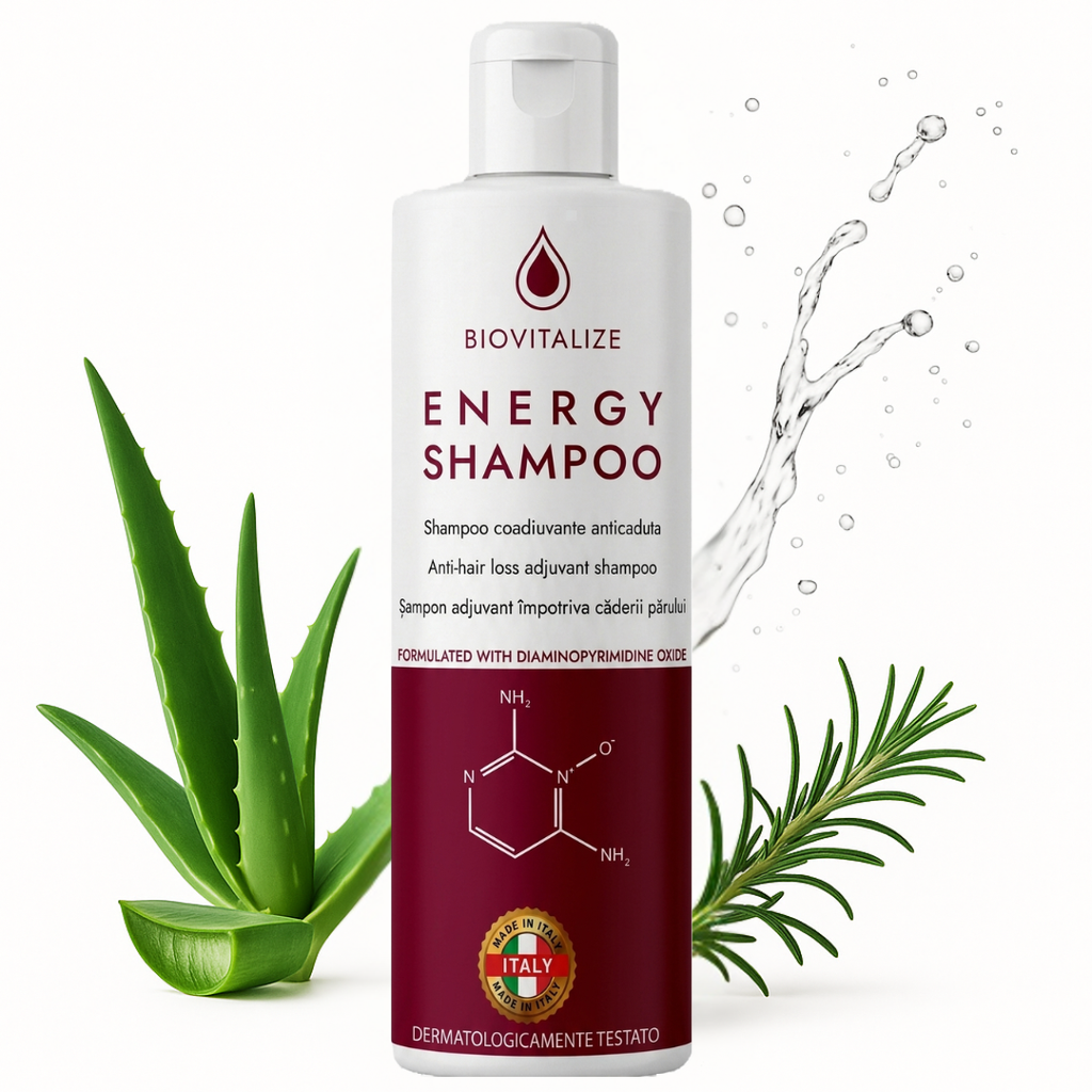 N. 2 Shampoo coadiuvante Anticaduta con Aloe Biologica e Rosmarino - Formula Delicata Senza SLES/SLS, 200 ml
