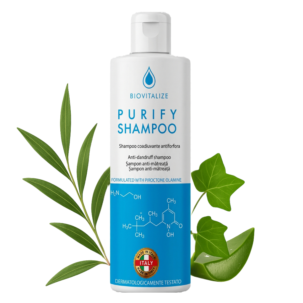 Shampoo Lotion Antiforfora Delicato con Tea Tree Oil ed Edera - Made in Italy - 200 ml