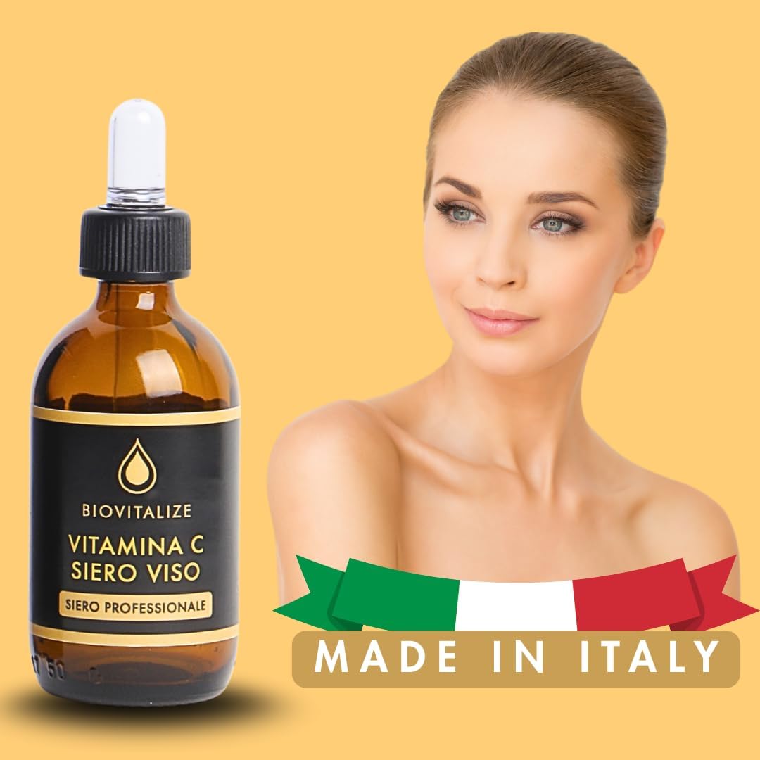 BIOVITALIZE Siero Viso Vitamina C 98% di origine Naturale