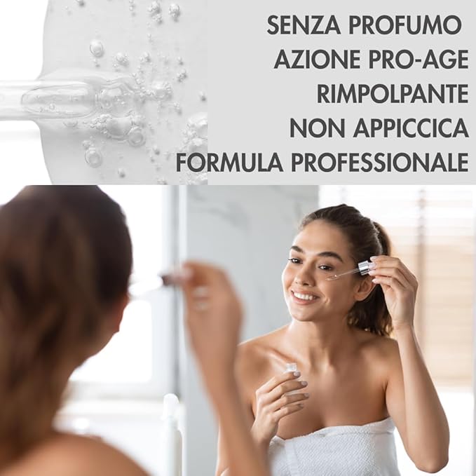 BIOVITALIZE Siero Viso Acido Ialuronico professionale per pelli sensibili