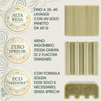 Shampoo Solido Lenitivo Rinforzante Antiforfora