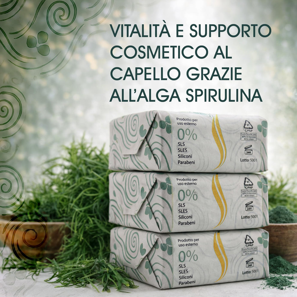 Shampoo Solido Lenitivo Rinforzante Antiforfora