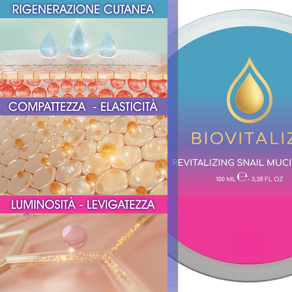 Maschera Viso Riparatrice Anti Età con Bava di Lumaca Biologica