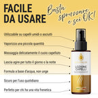 N. 2 x Lozione Capelli al Rosmarino con Biotina, Caffeina, Acido Ialuronico