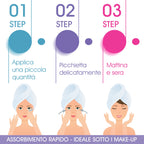 Crema Contorno Occhi Super Levigante con Bava di Lumaca Biologica - Made in Italy