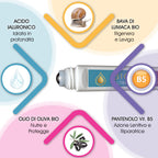 Siero Concentrato Occhi Ultra Booster Roll-On con Acido Ialuronico e Bava di Lumaca Biologica