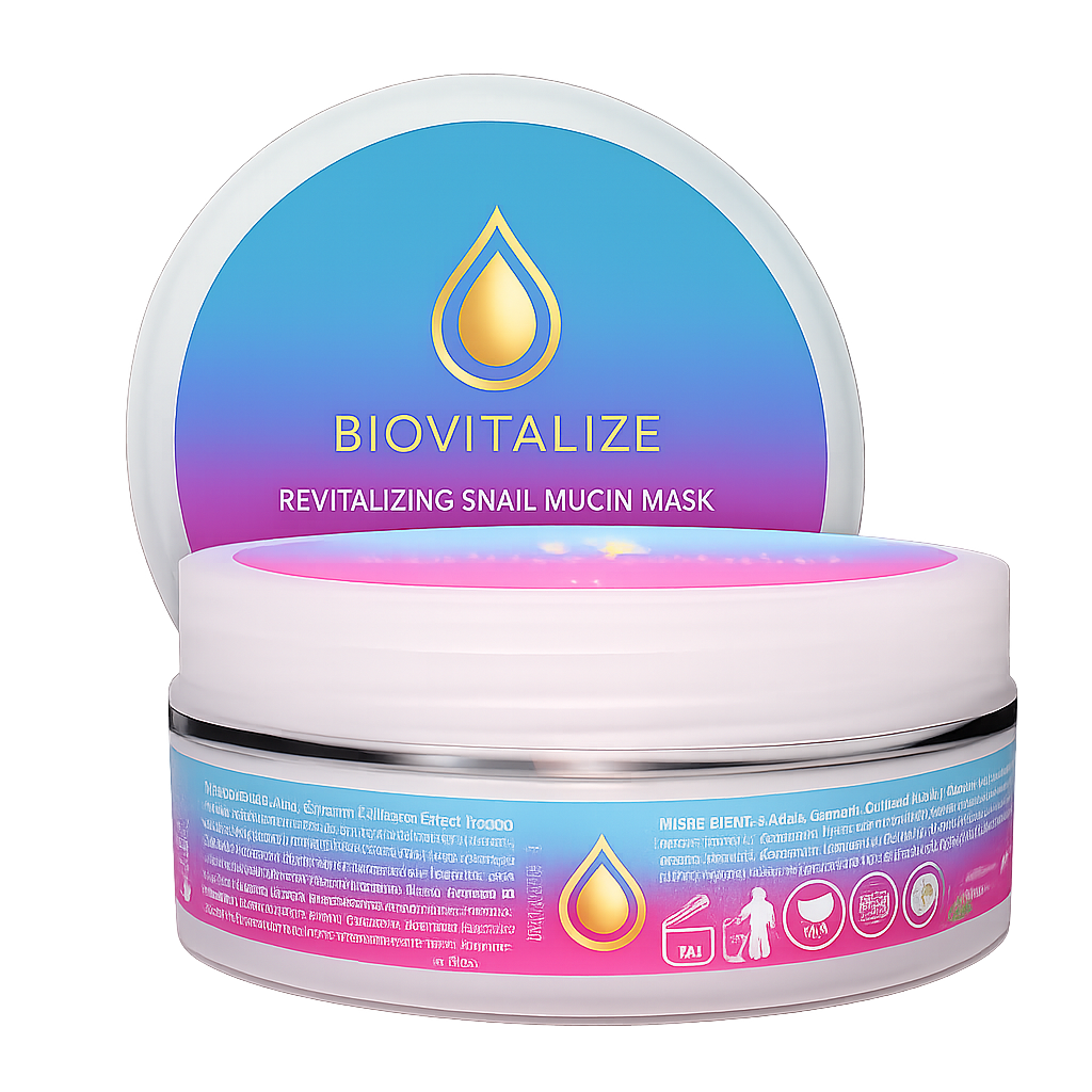 Maschera Viso Riparatrice Anti Età con Bava di Lumaca Biologica